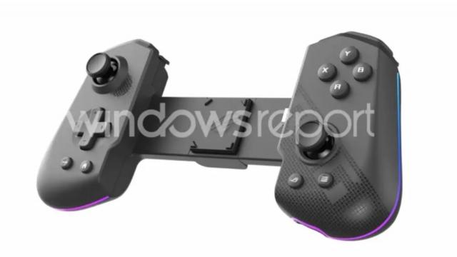<b>ASUS ROG Phone 8 îşi dezvăluie controllerul: ROG Tessen Mobile Controller se inspiră de la ROG Ally</b>Ştim deja că ASUS va prezenta telefonul de gaming ROG Phone 8 în ianuarie şi se pare că e vorba despre 16 ianuarie 2024 şi nu 8 ianuarie, cum se zvonea iniţial. Acum vedem şi primul accesoriu al terminalului, ROG Tessen Mobile