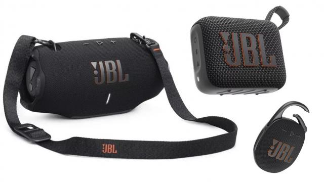 <b>CES 2024: JBL își actualizează portofoliul de boxe portabile odată cu lansarea modelelor Xtreme 4, Clip 5 și Go 4</b>Pe lângă noile căști wireless JBL Live 3, în cadrul CES 2024 celebrul producător de soluții audio a adus și noi boxe portabile, mai precis modelele JBL Xtreme 4, Clip5 și JBL Go 4. Acestea vin cu Bluetooth 5.3 la bord, certificare IP67