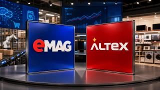 eMAG bagă bani în AI, fintech și logistică, Altex cumpără magazine - cei doi retaileri s-au împărțit în două tabere distincte - iată cifrele comparative pentru 2025