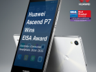 Huawei Ascend P7 primește premiul "European Consumer Smartphone 2014-2015" de la EISA
