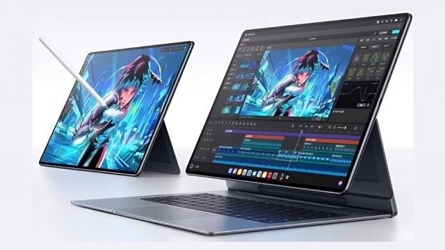 <b>Huawei MatePad Edge vine cu 24 GB RAM, ecran OLED, 1 TB de stocare; Prima tabletă 2-în-1 cu HarmonyOS a companiei primește teasere</b>Huawei urmează să lanseze o tabletă tare interesantă cu rând. E vorba despre MatePad Edge, model 2-in-1 ce se vrea o alternativă de laptop. Pare că va primi până la 24 GB de RAM în variantă de top, multă stocare și un ecran OLED generos și luminos