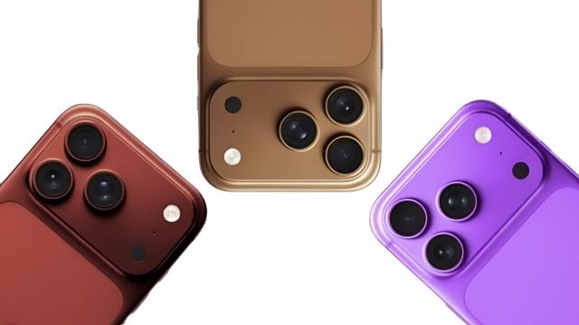 <b>Nuanțe noi, atipice, pentru iPhone 18 Pro; Renunță Apple la culorile „clasice”?</b>iPhone 18 Pro, așteptat în septembrie 2026, pare că va veni cu o paletă de culori destul de atipică pentru Apple. Vorbim despre următoarele nuanțe scăpate pe web: Coffee, Purple și Burgundy. Informația a apărut în China, însoțită de o randare speculativă