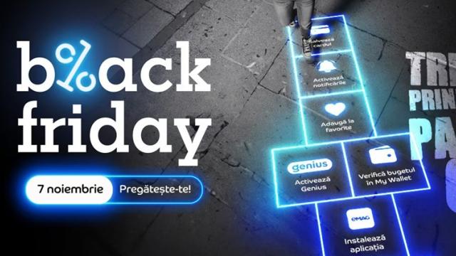 <b>eMAG dezvăluie noi oferte din catalogul Black Friday 2025: televizor la 199 lei, smartphone de 299 lei și laptop de 599 lei</b>Ziua 2 de teasing pentru ofertele eMAG de Black Friday și după ce ieri ne-am delectat privirile cu promoții pregătite pentru televizoare, electrocasnice și abonamente la Untold, azi apar și bunătăți precum smartphone-uri, fashion