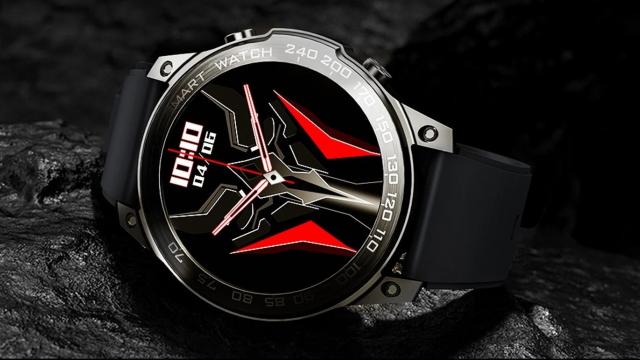 <b>Cauți un smartwatch ieftin și arătos? DM50 are ecran AMOLED, certificare IP68 și reducere de 71% pe Cafago</b>Astăzi am găsit în oferta celor de la Cafago un smartwatch tare interesant și anume modelul DM50 pe care îl puteți admira în imaginea de mai jos. Atrage prin design-ul sportiv și acesta