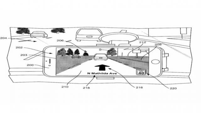 <b>Apple Maps ar putea include pe viitor navigare în AR (realitate augumentată); Descoperim un brevet asociat</b>Cei de la Apple continuă să înregistreze brevete, iar cel mai nou pe care îl descoperim are de-a face cu aplicația Maps. Este știut faptul că gigantul din Cupertino este cu mult în spatele lui Google Maps ca experiență de utilizare