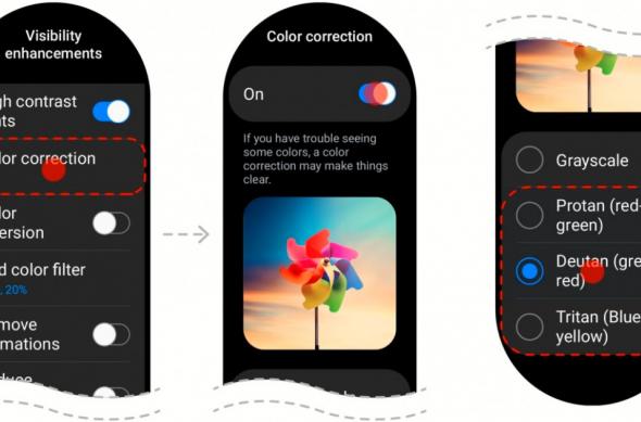 Galaxy Watch 5 - One UI 4.5 (Wear OS 3.5): settings.jpg