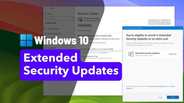 <b>Azi se termină suportul pentru Windows 10, dar avem o alternativă; Cum obţii un an de suport extra?</b>În ultimele 24 de ore Windows 10 a fost tras pe linia moartă de către Microsoft, mai precis a ajuns la statutul de "end of Life". Şi mai clar de atât, se opreşte suportul său software, dar noi avem o soluţie să mai primiţi 12 luni de suport