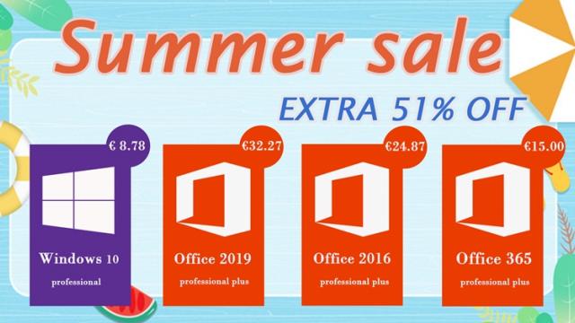 <b>(P) MMORC.COM dă startul sezonului estival de reduceri: Licență Windows 10 Pro la doar 8.78 euro</b>Reducerile continuă în online, iar astăzi descoperim o serie de oferte din partea MMORC.COM - retailer specializat în comercializarea de licențe digitale pentru aplicații și jocuri pe platforme precum