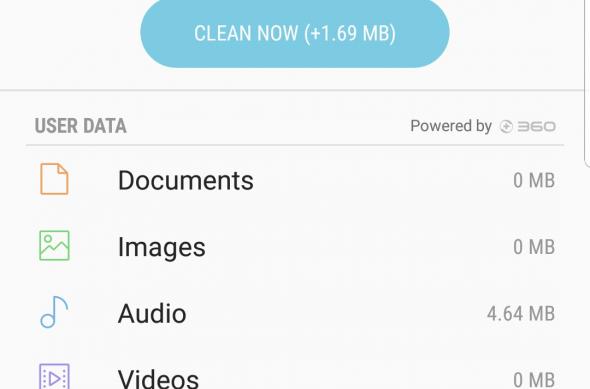Samsung Galaxy S9+ - Screenshots: Screenshot_20180306-192353_Device maintenance.jpg