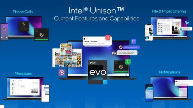 <b>Intel dorește o interconectare mai bună a dispozitivelor cu Android și iOS în Windows și pregătește un software special, lansat până la final de an</b>Conectarea telefoanelor la PC-uri sau laptopuri wireless nu ne este străină de când Microsoft a adus în Windows aplicația Phone Link. Cu toate acestea, e destul de limitată din punct de vedere al funcțiilor oferite și doar utilizatorii de telefoane
