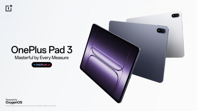 <b>OnePlus Pad 3 a sosit în Europa! Rivalul iPad-ului aduce procesor Snapdragon 8 Elite, suport stylus și husă cu tastatură smart, la o sumă atractivă</b>OnePlus și-a extins anual portofoliul de produse. De la telefoane, compania a început să vândă accesorii, cășți, smartwatch-uri, iar de aproximativ 2 ani chiar și tablete. Azi a debutat în Europa cel mai nou și cel mai puternic model din portofoliu