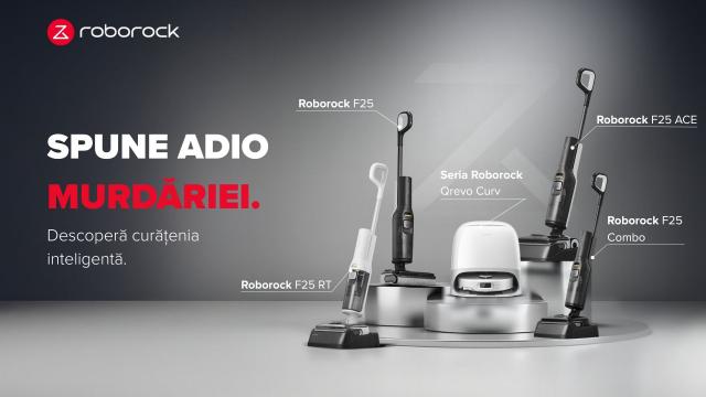 <b>Noile aspiratoare verticale Roborock F25 sunt aici, create pentru nevoi variate, ușor de utilizat și gata de aspirat și spălat în prag de Paște</b>Roborock vine cu noutăți în prag de Paște, la timp pentru cei care se gândesc mai degrabă la curățenia de după sărbători, după multele persoane primite în vizită, pentru că sigur va fi nevoie de aspirarea suprafețelor și de spălarea