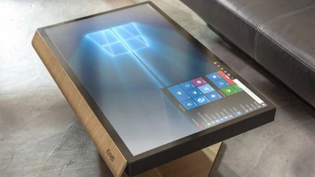 <b>Francezii de la Kineti au creat un rival pentru Surface Table, o "măsuţă de cafea" smart cu Windows 10</b>Compania franceză Kineti a prezentat de curând o tabletă cu totul și cu totul specială, fiind vorba aici despre un dispozitiv destinat întregii familii. Avem de-a face cu un soi de rival pentru Surface Table, iar ca dotări întâlnim în cazul de față