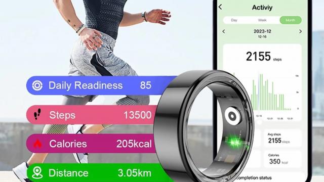 <b>Reducere uriașă la inelul inteligent V2: Monitorizează-ți sănătatea cu doar 18,27 USD</b>TOMTOP oferă în cadrul Mid-Year Mega Sale 2024, V2 Multi-Functional Smart Ring, o alegere excelentă pentru cei interesați de monitorizarea sănătății și activităților zilnice. Acest inel inteligent este acum la un preț redus, de doar 50,99 USD 18,27 USD