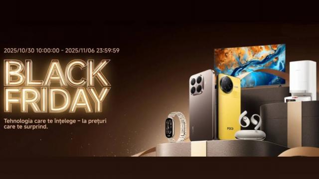 <b>Early Black Friday pe site-ul oficial Xiaomi: Telefoane, tablete și alte gadget-uri cu reduceri consistente</b>O noutate pe plan local e că avem în sfârșit magazin oficial Xiaomi, disponibil la adresa mi.com/ro. Ei bine, în acest an avem și campanie de Black Friday organizată oficial de companie. Începem cu un „Early Black Friday”, mai exact, cu oferte valabile