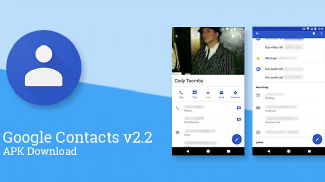 <b>Aplicația Google Contacts v2.2 vine cu actualizări ale paginilor de contacte, modificări UI și altele (Descărcați de aici)</b>De astăzi utilizatorii de Android pot descărca aplicația Google Contacts ce ajunge la versiunea v2.2 și care ne oferă câteva actualizări interesante. Printre acestea se numără și modificări aduse paginilor pentru contacte, noutăți la nivel de UI