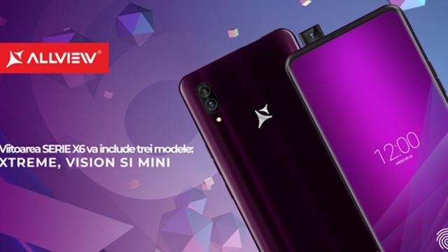 <b>Allview extinde Seria X6, care va include 3 modele: Xtreme, Vision şi Mini</b>După prezentarea lui Allview X6 Xtreme la Barcelona, în cadrul MWC 2019, acum aflăm că Allview vrea să extindă aceasta gamă de produse. Astfel, seria X6 va mai include şi modelele Vision şi Mini, pe lângă Xtreme. Avem detalii mai jos