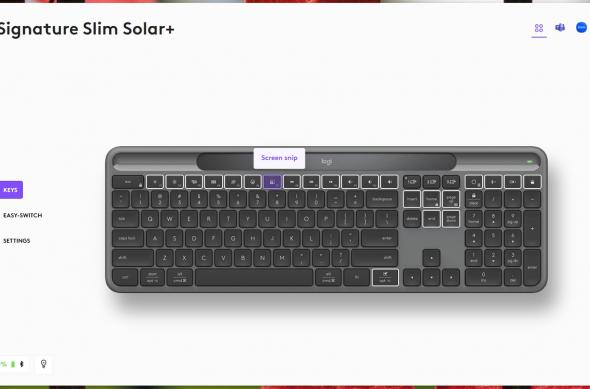 Logitech Signature Slim Solar+ K980 - Screenshots: Logitech-Solar (13).jpg