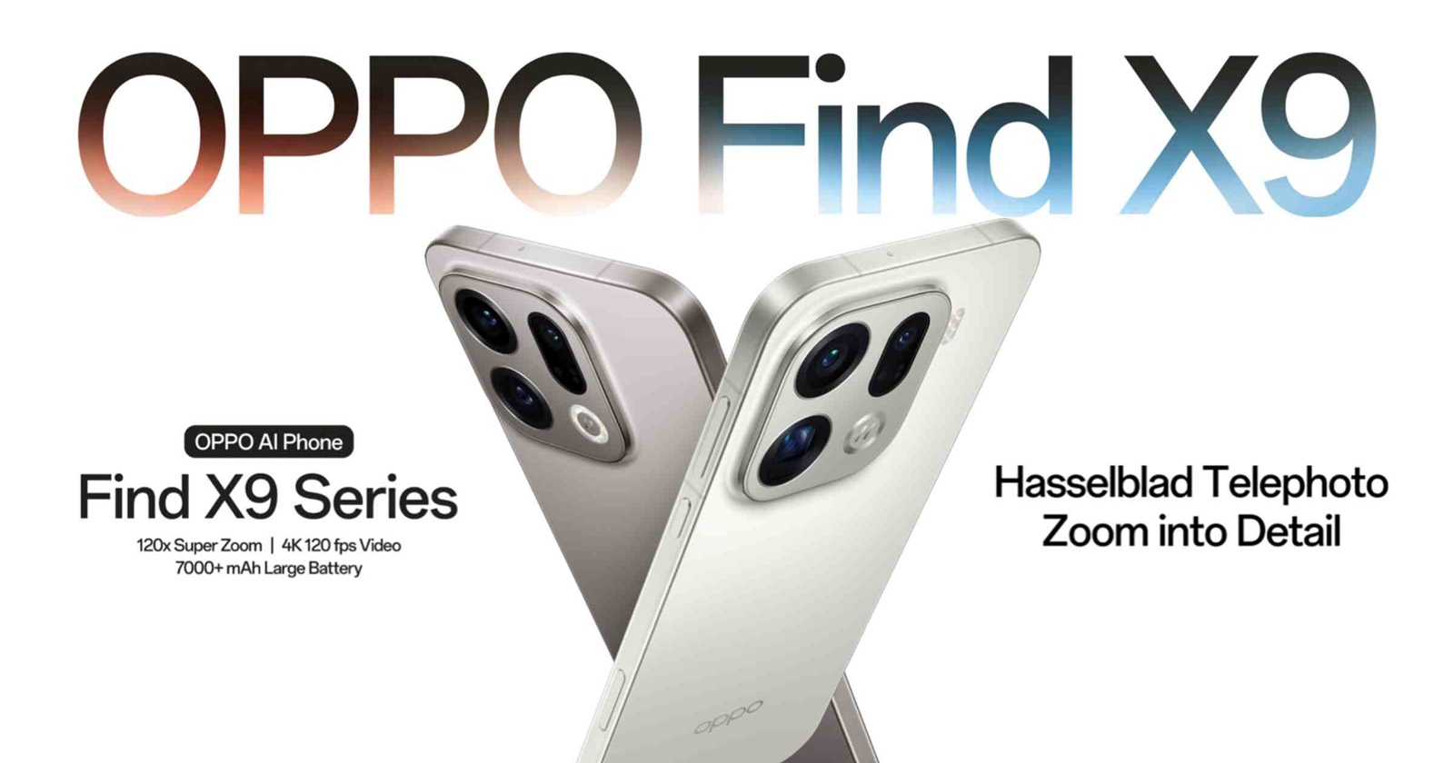 OPPO lansează seria Find X9 în România! Baterii de peste 7000 mAh, accent pus pe fotografie, cameră periscopică de 200 MP și parteneriat cu Hasselblad