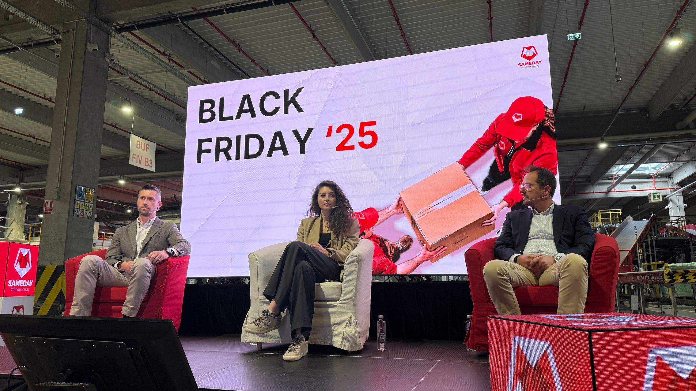 Sameday în topul celor mai descărcate aplicații din România alături de TikTok, 1 milion de colete procesate pe zi + investiții mari pentru Black Friday 2025!