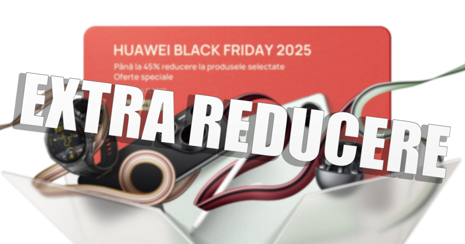 Cum obții o extra reducere babană pentru cele mai tari ceasuri și smartphone-uri de pe HUAWEI Store! Iată codul exclusiv Mobilissimo de Black Friday!