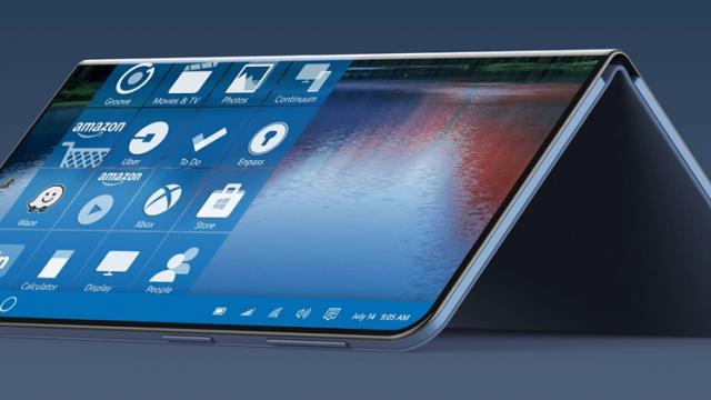 <b>Pliabilul Microsoft Surface Phone s-ar putea lansa anul viitor cu display dual de 9 inch și suport pentru rularea de aplicații Android</b>Au trecut câteva luni bune de la apariția ultimului leak asociat lui Surface Phone, pliabilul la care Microsoft lucrează de mai bine de 2 ani și care încă nu s-a arătat la față. Deși am crede că proiectul a fost pus în standby se pare