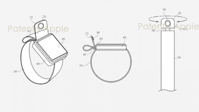 <b>Apple ar putea renaște trendul smartwatch-urilor cu camere foto; Brevetează un asemenea design de Apple Watch</b>În ultimele luni am descoperit numeroase brevete ale celor de la Apple, invenții de regulă asociate unor viitoare ceasuri inteligente din portofoliu. Printre acestea se număra o curea cameleon ce își poate schimba culoarea
