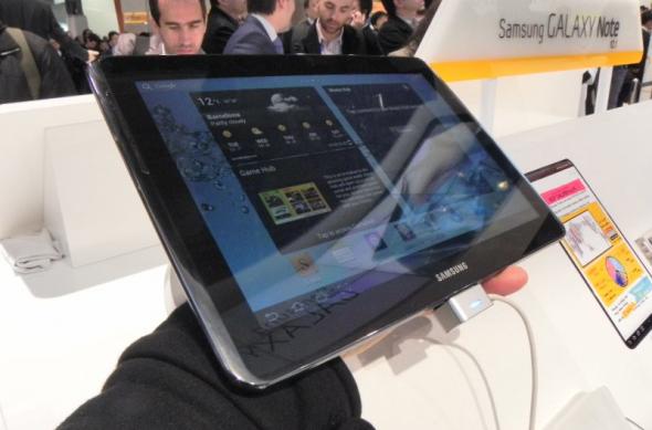 MWC 2012: Samsung Galaxy Note 10.1 hands on - tableta de 10 inch cu stylus S-Pen (Video): dscn0298jpg.jpg