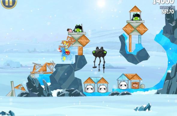 Angry Birds Star Wars Hoth Update review: prințesa Leia, roboți patrupezi și multă distracție! (Video): ipad_mini_screenshot_38.jpg