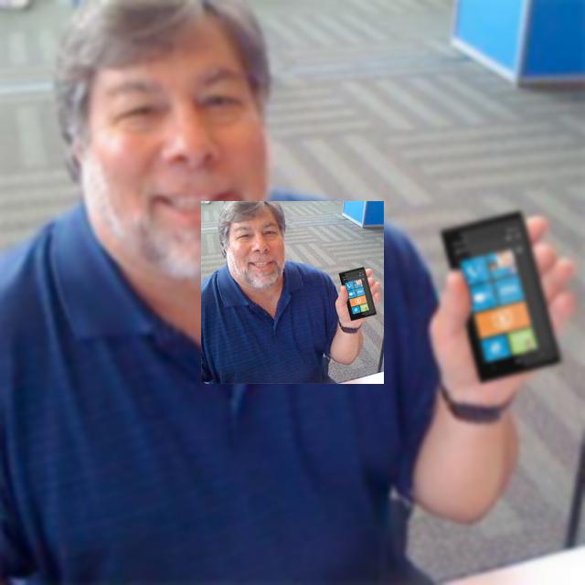 Steve Wozniak en busca de un Nokia Lumia 900