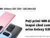 Noua campanie cashback Samsung România îți poate aduce 400 lei înapoi pentru orice model Galaxy S20 achiziționat