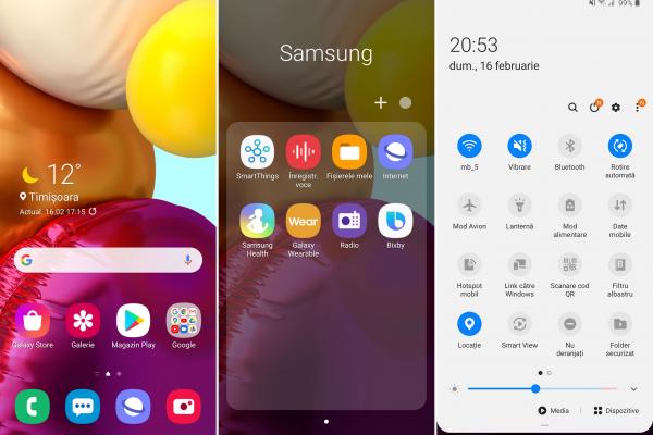 Samsung Galaxy A71 - Screenshots