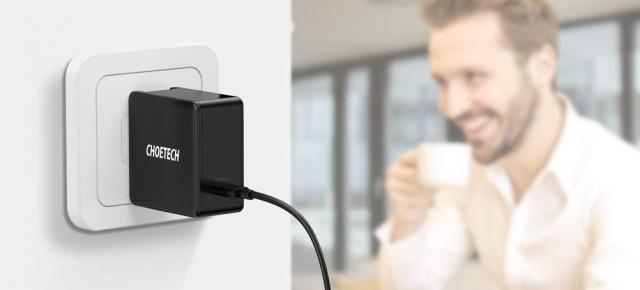 Prezentare USB C Charger 60W, CHOETECH Power Adapter + cablu 100W Choetech: încărcătorul rapid definitiv pentru laptop, tabletă, telefon