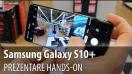 Samsung Galaxy S10+ Video Prezentare Hands-on (Flagship 2019 cu cameră triplă, procesor Exynos 9820)