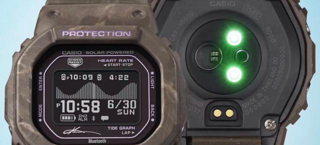 Casio GBX-H5600KI-5 ajunge în Europa cu senzor de puls, algoritmi Polar și încărcare solară, la suma de 329 de euro