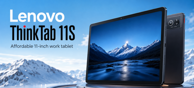 Lenovo ThinkTab 11S vrea să fie tableta de birou accesibilă: ecran 2.5K și mod PC la circa 1.210 lei (în China)