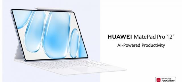 Huawei MatePad Pro 12 vine în Europa pe 2 septembrie; Tabletă cu talie de 4.7mm, greutate de 454 de grame și ecran PaperMatte OLED