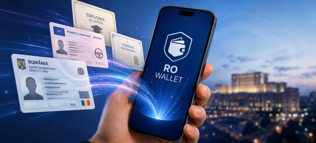 RO Wallet îți va ține buletinul, permisul de conducere și diplomele pe telefon; Aplicația are acum un calendar oficial de lansare