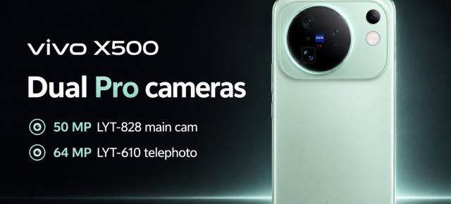 vivo X500 nu prea arată a „model de bază”: LYTIA-828 și telephoto de 64 MP confirmate