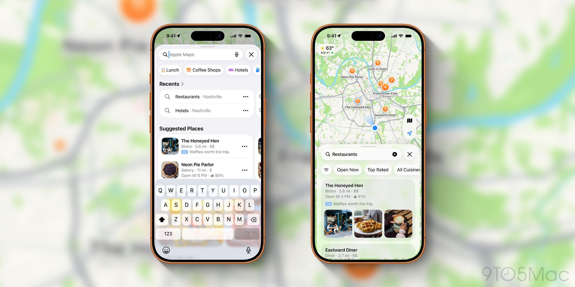 Apple Maps începe să afișeze reclame pe iPhone - rezultatele sponsorizate ajung direct pe hartă