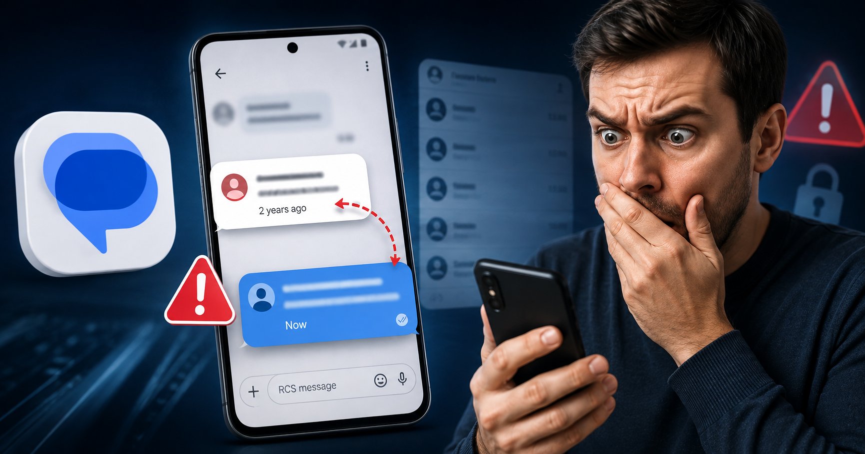 Un bug Google Messages îi pune pe utilizatori în situații stânjenitoare: conversații private ajung la alți destinatari