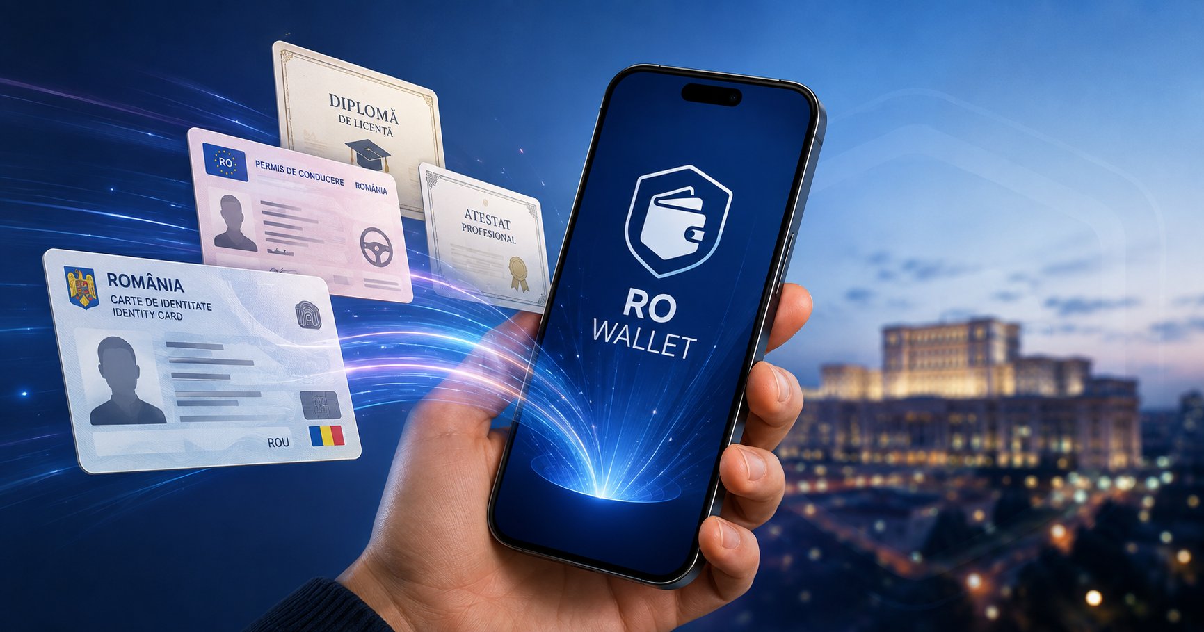 RO Wallet îți va ține buletinul, permisul de conducere și diplomele pe telefon; Aplicația are acum un calendar oficial de lansare