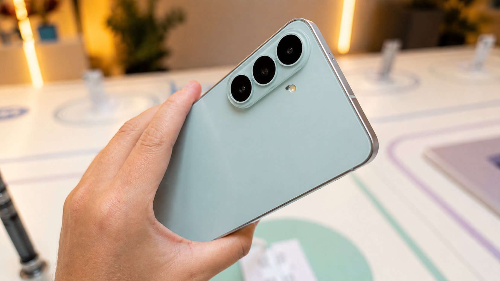 Am pus mâna pe Samsung Galaxy S26 FE la Berlin; Primul Galaxy cu Android 17 din fabrică