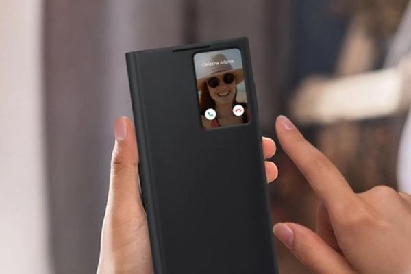 Samsung Galaxy S23 Ultra va primi o husă smart S-View Flip din piele ecologică; Iată cum arată