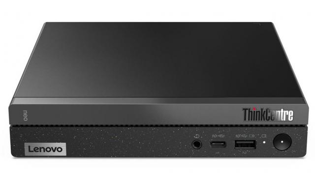 <b>CES 2023: Lenovo ThinkCentre neo 50q Gen 4 a debutat: un mini PC cu volum de 1 litru, CPU Intel Core gen 13</b>La CES 2023 nu apar doar dispozitive uriaşe, precum laptopuri cu ecran de 18 inch, ci şi dispozitive miniaturale, cum e cazul acestui Lenovo ThinkCentre neo 50q Gen 4. Avem de-a face cu un "PC cu volum de 1 litru", care face parte 