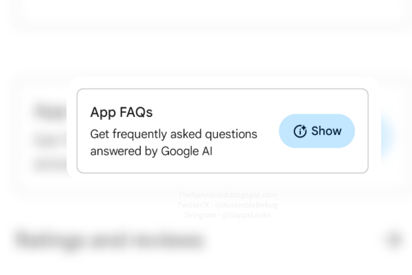 FAQ-uri generate de AI în Google Play Store: economisire de timp și informații rapide
