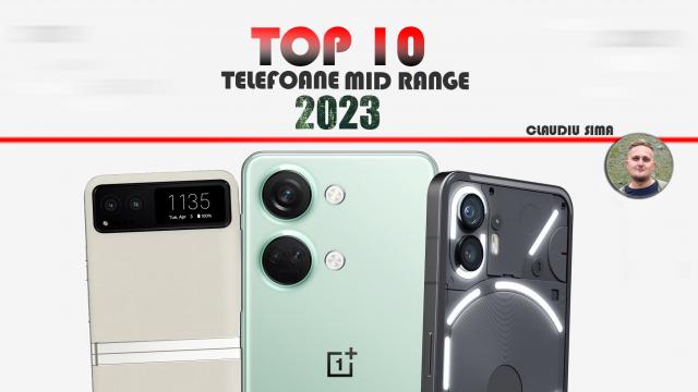 <b>Top 10 telefoane mid-range pe anul 2023 în viziunea lui Claudiu Sima: anul cu pliabile pe podium și multe upgrade-uri în segment</b>După ce v-am prezentat topul cu 10 telefoane flagship (top personal), acum este momentul să vă dezvălui și cele 10 telefoane din clasamentul mid-range, un segment care parcă nu a mai numărat atât de multe noutăți în 2023 față de anii 