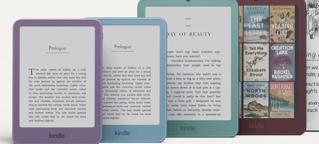 Amazon schimbă radical gama Kindle în 2026: design mai subțire, ecrane îmbunătățite, noi culori și accesorii pentru cititori
