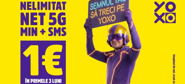 YOXO își schimbă imaginea și lansează SuperYOXO: abonament cu 5G nelimitat la doar 1 euro pe lună, timp de 3 luni