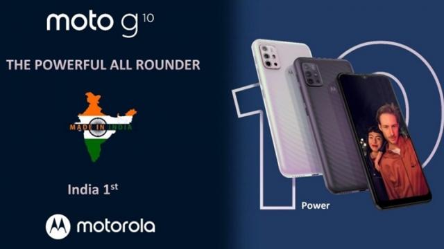 <b>Motorola Moto G10 Power a debutat oficial în India; Cât costă battery phone-ul de 6000 mAh cu cameră quad în spate?</b>După debutul lui Moto G10 în februarie, am aflat despre existența lui G10 Power. Adevărul este că nu credeam că Motorola va lansa atât de rapid un rival pentru G9 Power care a debutat în decembrie 2020. Totuși, acesta a fost lansat astăzi în India